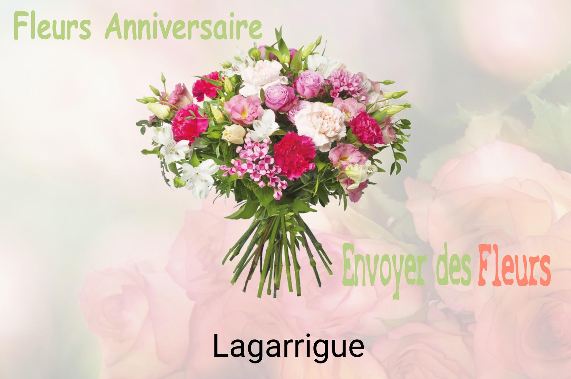 Bouquet de fleurs d’anniversaire livré à Lagarrigue
