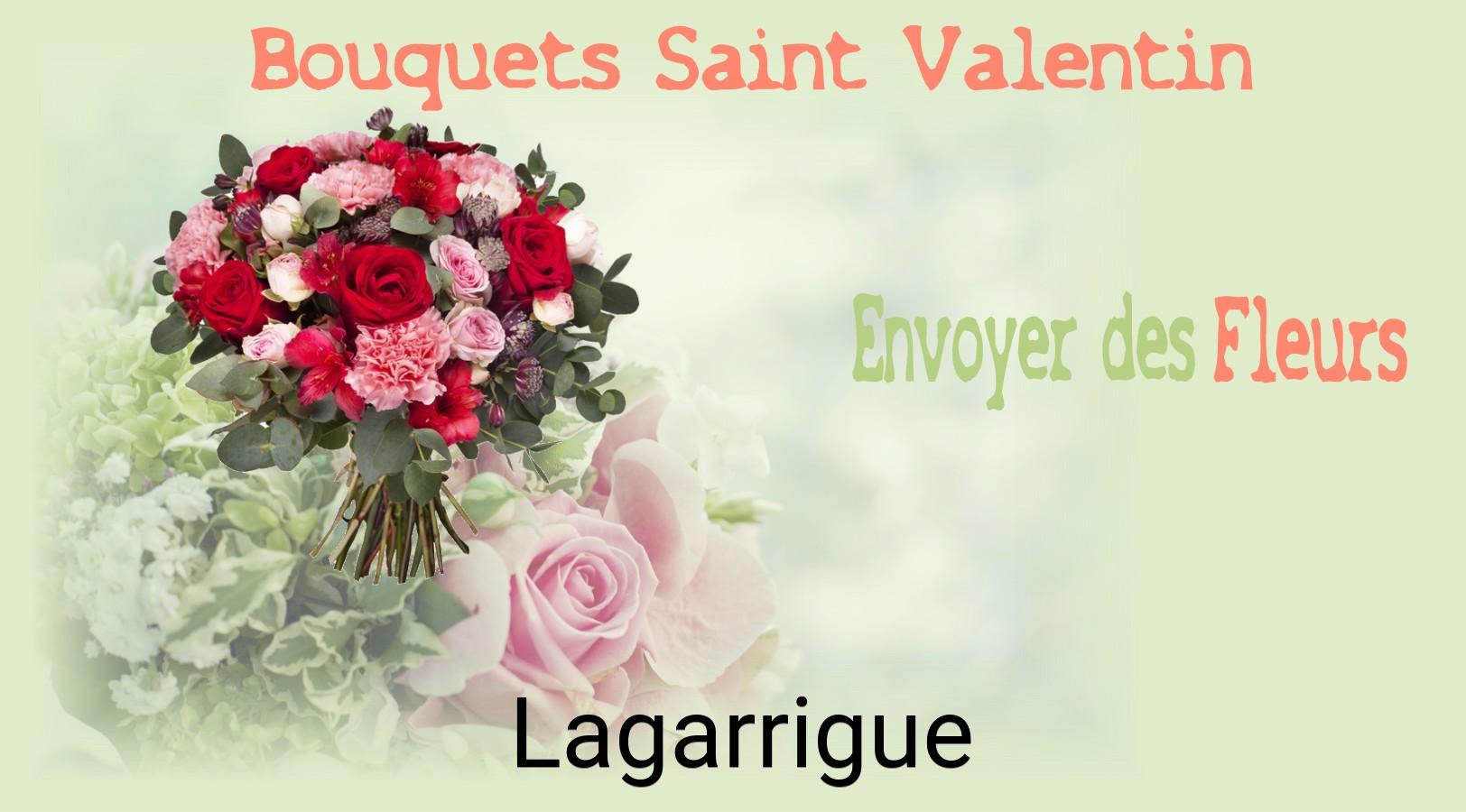 Roses de Saint-Valentin livrées à Lagarrigue